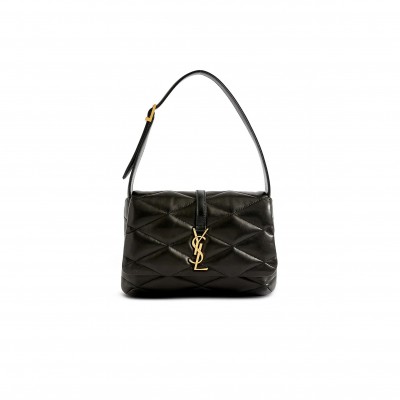 YSL LE 57 HOBO BAG IN QUILTED LAMBSKIN 698567AAAO01000 (24*18*5.5cm)